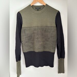 rag&bone unique sweater. Size Small